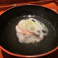 馳走なかむら - 椀（甘鯛 蓮根餅 蓮芋）