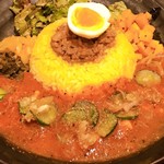 SPICY CURRY 魯珈 - 冷やしトマトカレー