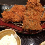 Tonkatsu Hamakatsu - アジフライととんかつ膳