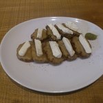 空と大地のトマト麺 Vegie  - 【2012年01月】 いぶりがっことクリームチーズ＠290円。