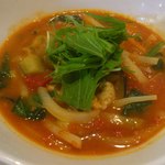 空と大地のトマト麺 Vegie  - 【2012年01月】 トマト麺のアップ。