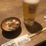 どさんこキッチン レトロなごりら - ビールとお通し