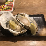 どさんこキッチン レトロなごりら - 牡蠣焼き3個(1個長男坊へ(^^))