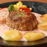 肉食家さんのハンバーグ にくきゅうグリル - 