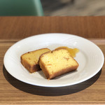 カフェサミエール - みかんケーキ