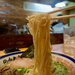 田中商店 - 麺はハリガネを指定 　超低加水極細ストレートぱっつんぱっつん