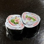 日本橋蛎殻町 すぎた - イワシの海苔巻き