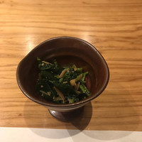 鮨 水魚 - なめこのおひたし