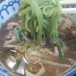 そば処くしろ庵 - 麺はこんな感じ