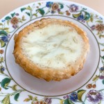 新好利 咖啡餅店麵食 - ①燕窩撻(ツバメの巣エッグタルト) 11MOP≒154円