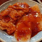 肉料理 大森 - ミノ、イカ