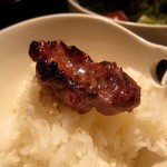 路地裏ジンギスカンしまだや - オンザライス