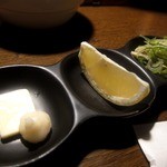 Shimadaya - バター＆ニンニク、レモン、ねぎ塩