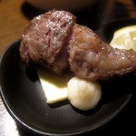 路地裏ジンギスカンしまだや - バター＆ニンニクで食べる