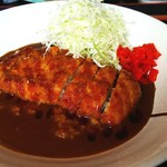 尾山食堂 - 豚カツ入りの金沢カレー。Kanazawa curry.