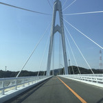 50番 - 今回も この橋を渡ってラーメンを食いに・・
            大島大橋 全長１０９５Ｍ  通行料金はタダ