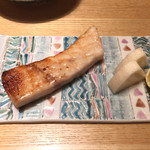 鮨いさお - トリュフバターのメカジキ