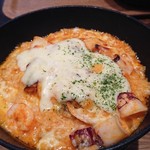 Koube Motomachi Doria - 海の幸のシーフードトマトクリームドリア1,190円 ラクレット　390円