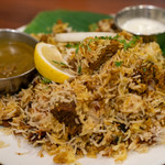 アーンドラ・キッチン - ハイデラバディ ダム ビリヤニ（1,490円）マトン