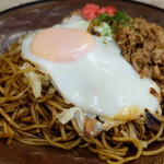 ちとせ - 肉入り焼そば¥570