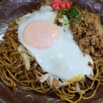 ちとせ - 肉入り焼そば¥570