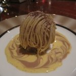 横浜うかい亭 - 三田湖梅園栗のモンブラン