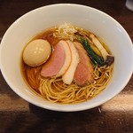 麺屋龍壽 - 2019年8月　特製芳醇中華そば醤油　700円