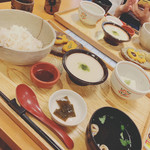 中央食堂・さんぼう - 麦とろろご飯 1200円