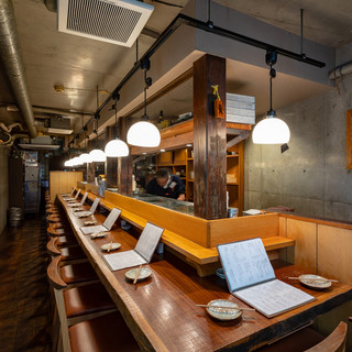 【カウンター席】鮮魚の調理を目の前で★