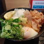 こだわり麺や 宇多津店 - オクラとろろ玉ぶっかけ