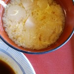 清水江尻食堂 - みそ汁・９７円