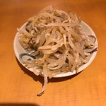 らーめん大地 - サービスのもやし