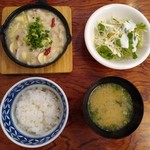 Dainingu Kido - スキレットランチ　ホルモン味噌煮