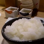 鳥しき - 大根おろしは、おかわり