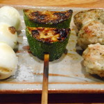 とり喜 - 白玉、ピーマン