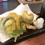 Kitchen HARU - ・あなごと夏野菜の天ぷら