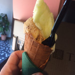 凜太郎 - 下はカフェオレ＆ベイクドチーズケーキ