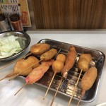 元祖串かつ だるま 道頓堀店 - 