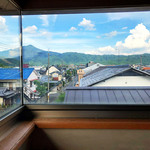 京都ギリシアローマ美術館 - 4階の別の部屋から比叡山方面