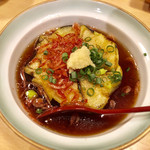 すし 稲佳 - ナスの揚出し500円