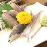 酒処春ごころ - およぎあじ ドアップ