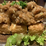 やき鶏 おさ田 - 厚揚げ納豆