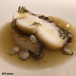 カーサ・デル・チーボ - 鮃のｲﾝﾊﾞﾃﾞｯﾗ 鮑&蜆ｲﾝﾌﾞﾛｰﾄﾞ