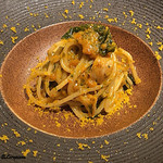 カーサ・デル・チーボ - ﾊﾞﾌﾝ海胆のﾊﾟｽﾀ&ﾎﾞｯﾀﾙｶﾞ