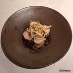 カーサ・デル・チーボ - ﾌｫｱｸﾞﾗを詰めたｳｻｷﾞのｲﾝﾎﾞﾙﾃｨｰﾆ ﾘｸﾞｰﾘｱ風