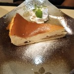 茶菓房　林檎の樹 - デザートのチーズケーキ