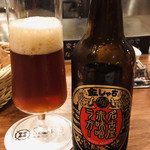 燻製 鉄板焼 クラフトビール MOKU - 金シャチ　名古屋赤味噌ラガー