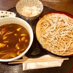 蕎酎 - 料理写真:カレーそば（冷）  800