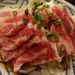 Furukawa - 鉄板焼き。豚バラ&野菜。