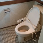 にぐるまやダイニング - トイレは掃除されていない